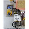 Image 2 : NAPA V Belt, Air Filter, Oil, Fuel & Cabin Air Filter, 5/8 Locking Hitch Pin, Spark Plug Wires, Misc
