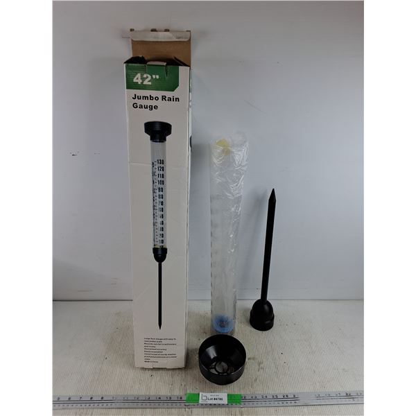 42"  Jumbo Rain Gauge - New - PICK UP