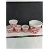 Image 1 : "Final Touch" Set of 5 Ceramic Popcorn Containers