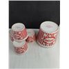 Image 4 : "Final Touch" Set of 5 Ceramic Popcorn Containers