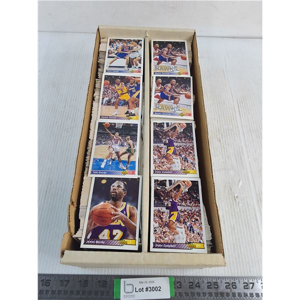 Box of Assorted Basketball Cards