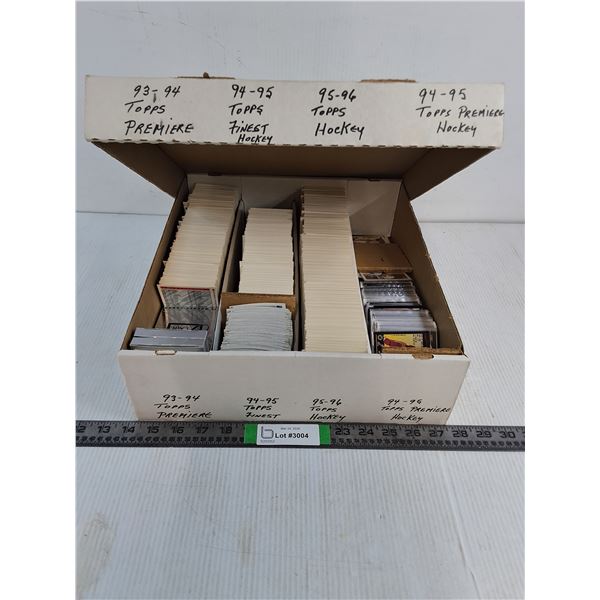 Large Box of Assorted Hockey Cards-Topps 1993-1995