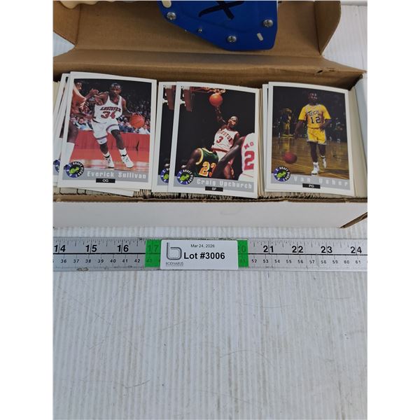Box of 1992 Classic Basketball Cards