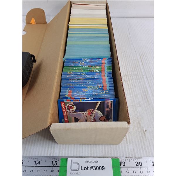 Box of Assorted Baseball Cards