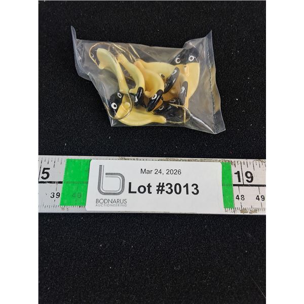 (8) Double Coated Custom Handmade Fishing Lures