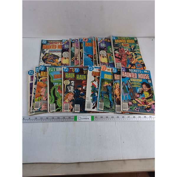 (25) Editions of Secrets of Haunted House Comic Book