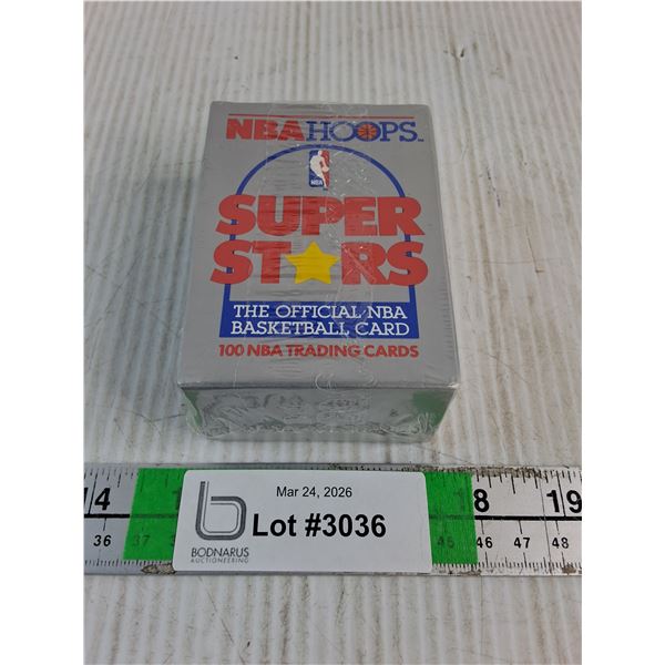 (1) Box of NBA Hoops Factory Set-sealed
