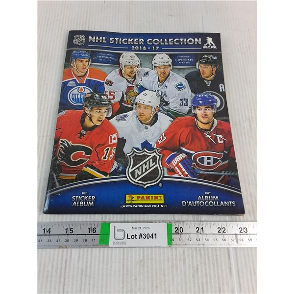 Complete 2016-17 Sticker Book Set with Connor McDavid Rookie