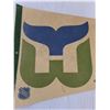 Image 2 : NHL Hartford Whalers Pennant from 1980's