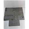 Image 2 : (7) Saskatchewan License Plates from 1976