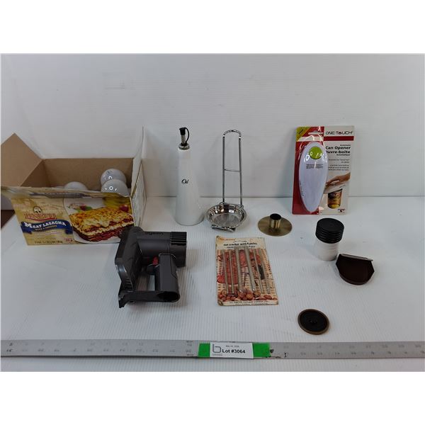 Dyson Motor Body Assembly, Automatic Can Opener-Sealed, Nutcrackers, Misc.