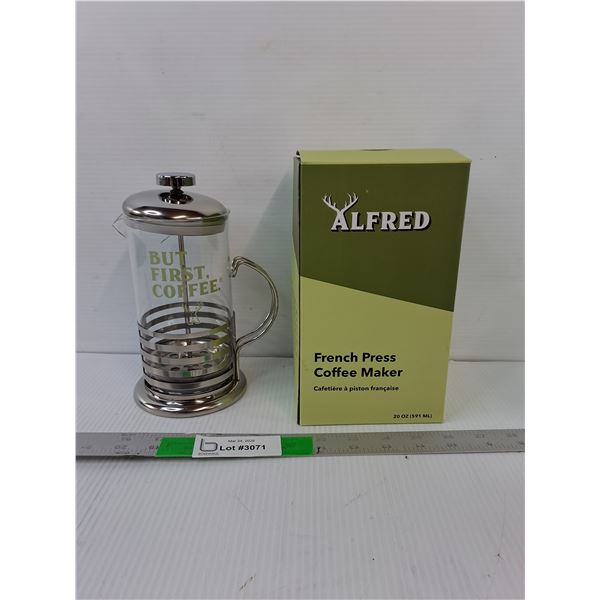 Alfred French Press Coffee Maker