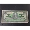 Image 2 : (3) Canadian One Dollar Bills- 1937