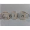 Image 2 : (5) Ceramic Rae Dunn Mugs