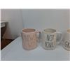 Image 3 : (5) Ceramic Rae Dunn Mugs