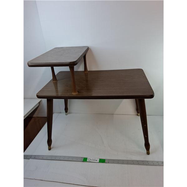 2-Tier Wooden Coffee Table 23.25" x 13.75" x 21.75"- Cannot Ship