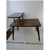 Image 1 : 2-Tier Wooden Coffee Table 23.25" x 13.75" x 21.75"- Cannot Ship