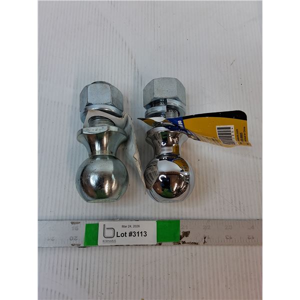 (2) Trailer Hitch Balls 2 5/16"