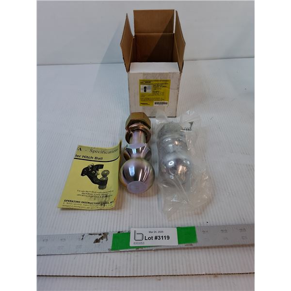 (2) Trailer Hitch Balls- 2 5/16"