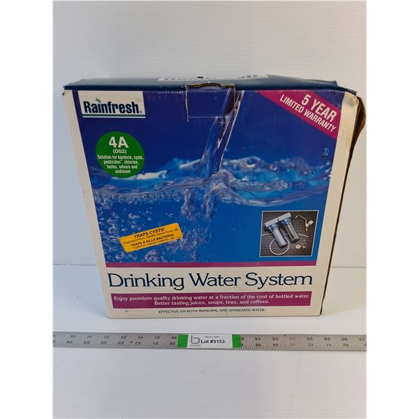 Rainfresh - Drinking Water System (New-In-Box)