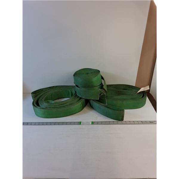 Straps - (2) 3" x 7 M Straight Lift Loop - (2) 3" x 7 M - Strap Only