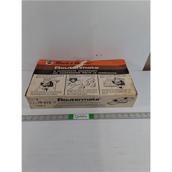 Vintage  - Tool - Black and Decker Routermate - As Is