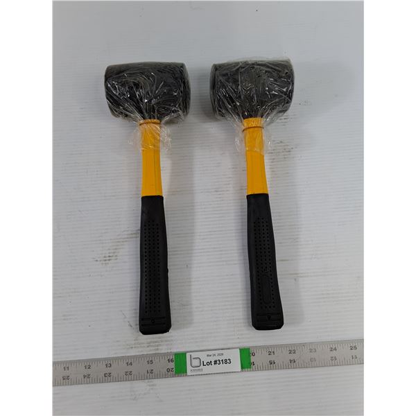 (2) Rubber Mallet  - 14"