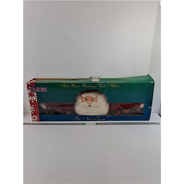 Christmas Card Holder  - Santa Claus - 30" - PICK UP