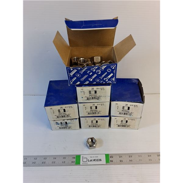 (140) 3/4" Hex Nut - 20/Box