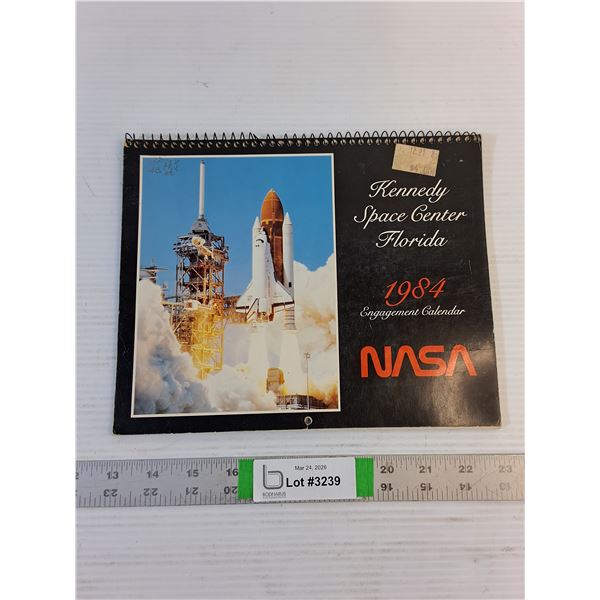 Vintage 1984 NASA Calendar (Pre-Disaster / Challenger Photos)