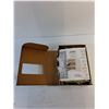Image 2 : Vintage Crochet - Latch Hook Kit (New-In-Box) Elegant Roses 24" x 34"