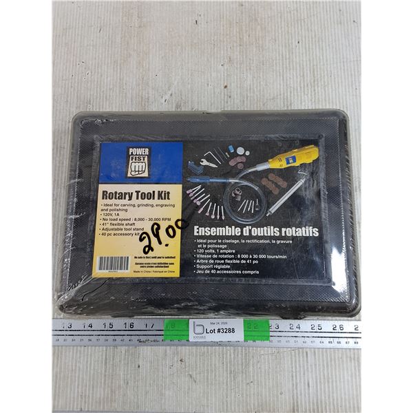 Power Fist Rotary Tool Kit - Sealed
