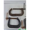 Image 2 : Heavy Duty C Clamps 5" & 7"