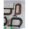 Image 3 : Heavy Duty C Clamps 5" & 7"
