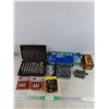 Image 1 : Drill Bits, Lisle Brake Caliper Socket Set, U Joint, Electronic Brake Control, Ammco Ridge Reamer