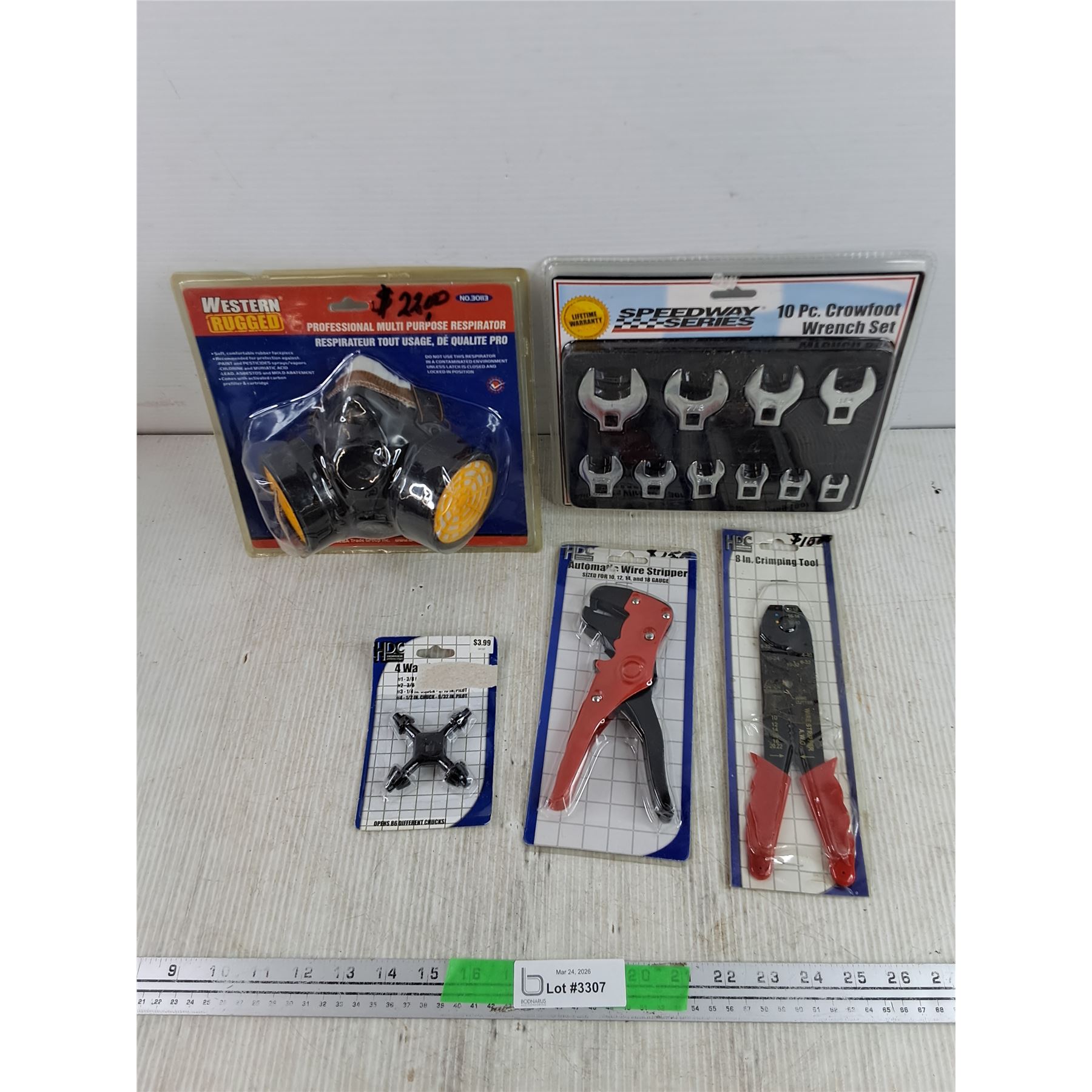 Western Rugged Tools Western Rugged Respirator, Auto Wire Stripper, 8