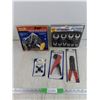 Image 1 : Western Rugged Respirator, Auto Wire Stripper, 8" Crimping Tool, 10 pc Crowfoot Wrench Set, Misc