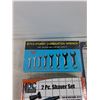 Image 2 : HDC 2 pc Shaver Set, 8 Pcs Stubby Combination Wrench, 8" Crimping Tool, New