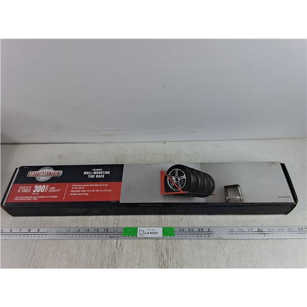Motomaster Foldable Wall Mounting Tire Rack - PICK UP