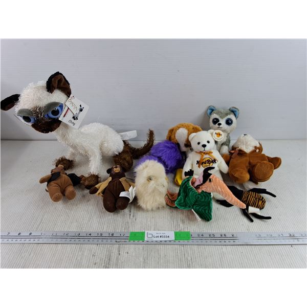 Assorted Plush Toys