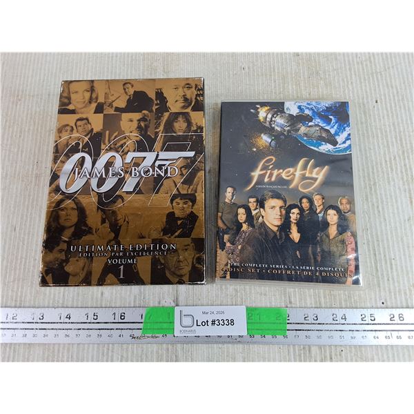 James Bond 007 & Firefly DVD Movie Collections