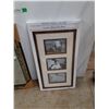 Image 3 : *Framed Mirror 28" x 24", Wood Wall Frame, PICK UP