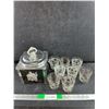 Image 1 : Ice Bucket w/Lid, (8) Glasses