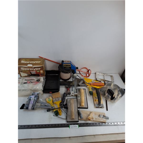 Large Assortment of Painting & Wall Prep Supplies