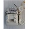 Image 2 : ITT White Rotary Land Line Telephone