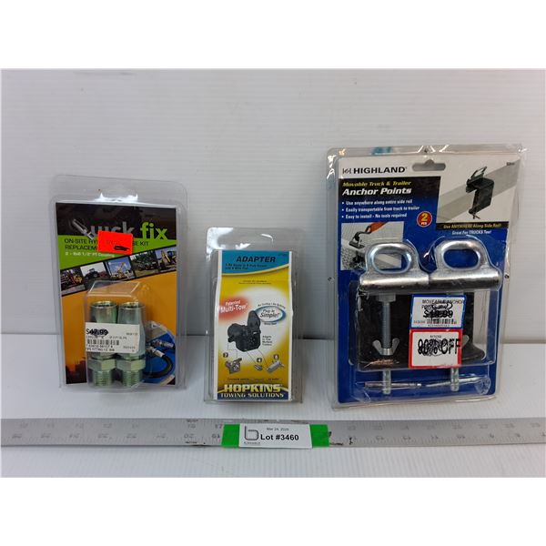 Hydraulic Hose Kit, Multi-Tow Adapter, Truck & Trailor Anchor Points- Sealed