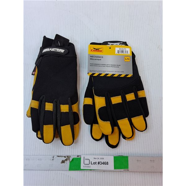 Condor- New (L) & Watson Mechanic Gloves- M