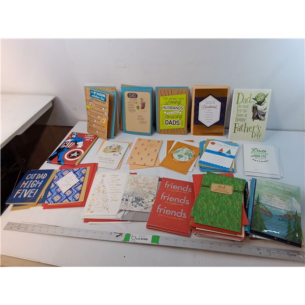 Greeting Cards with Copies- Christmas & Father's Day