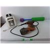Image 1 : Ridgid 5" Random Orbit Sander, Hamilton Beach Toaster- Both Power On & Water Toy, Pickup Preferred