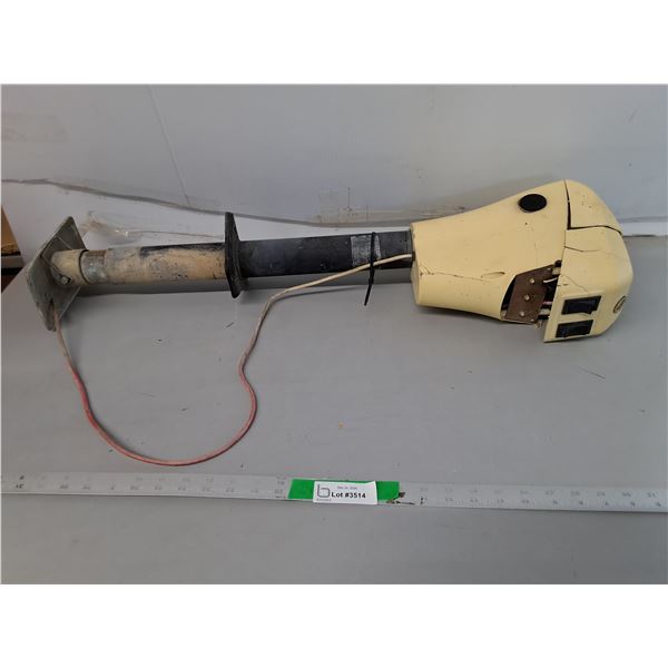 Vintage Electric Trailer Jack 32"- Consigner States Working, Cannot Ship
